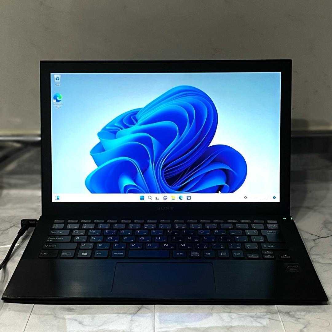 【SONY】VAIO 高性能i7 新品SSD512GB 4GB 黒ノートPC