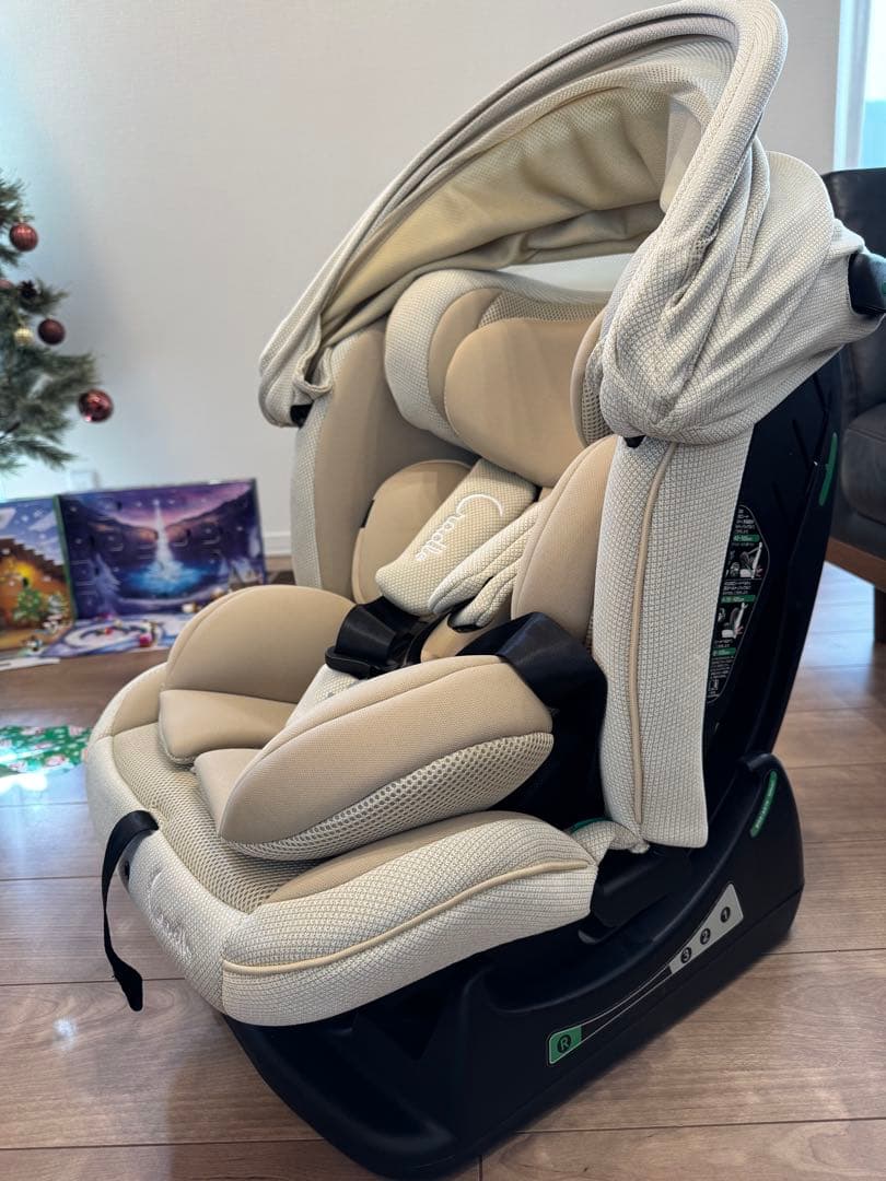 チャイルドシート クレイドル カルートロング 美品 保証書付き