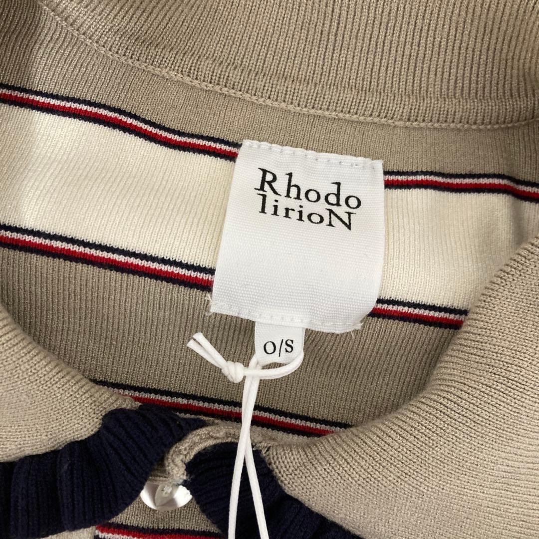 新品　rhodolirion Frill Polo Sweater ポロシャツ