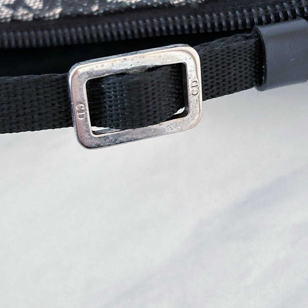 大人気 Dior ディオール 黒 トロッター ショルダーバッグ ミニバッグ