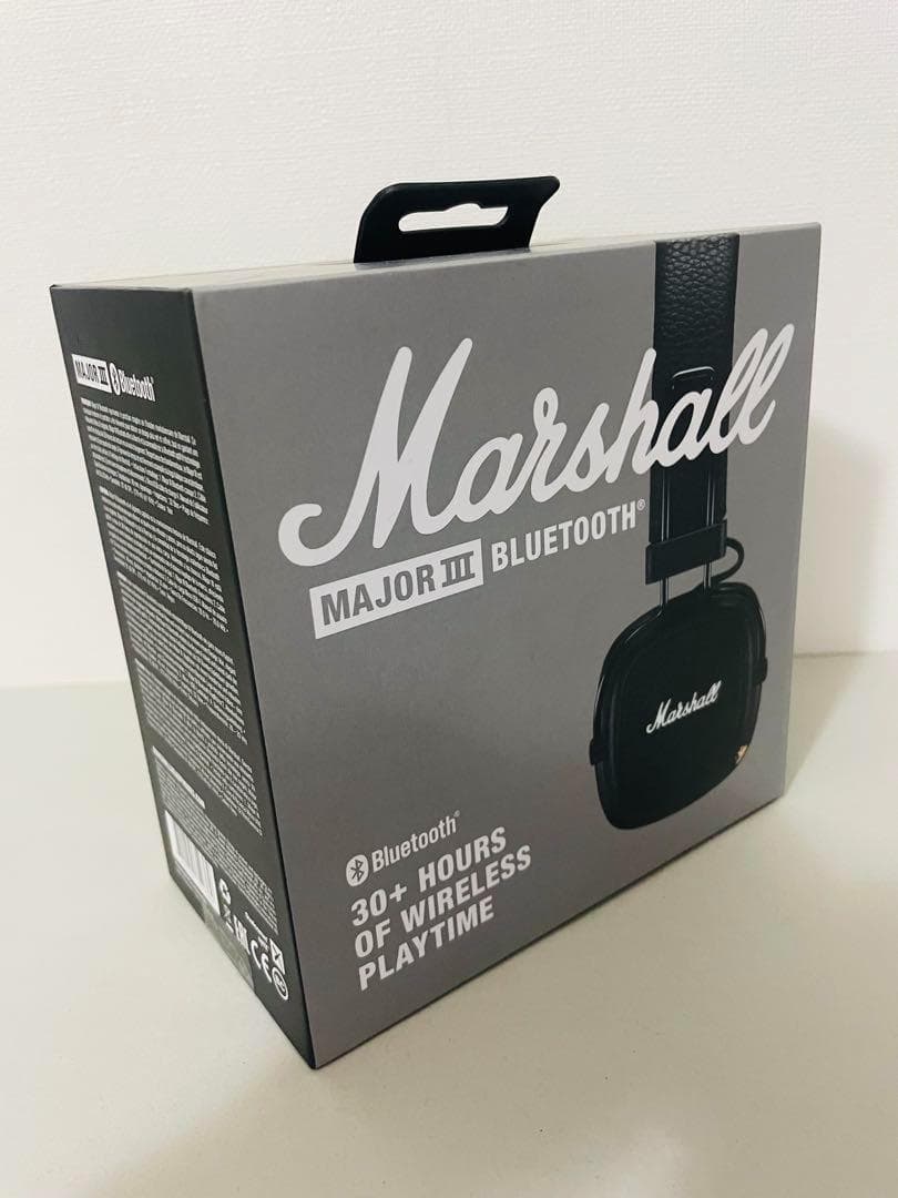 正規品 マーシャル ヘッドホン ブラック MAJOR III メジャー3 ⑩