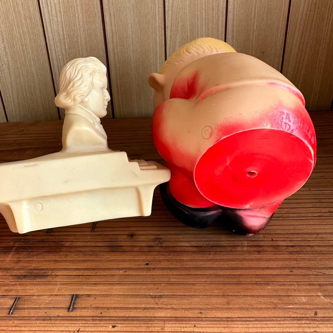 ハンガーフォード ビンテージ スヌーピー ソフビ フィギュア 7体セット