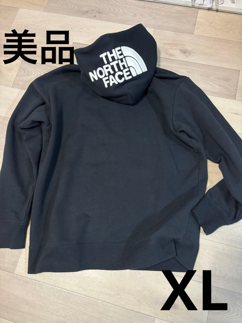 【希少】THE NORTH FACE リアビューフルジップパーカーXL ブラック