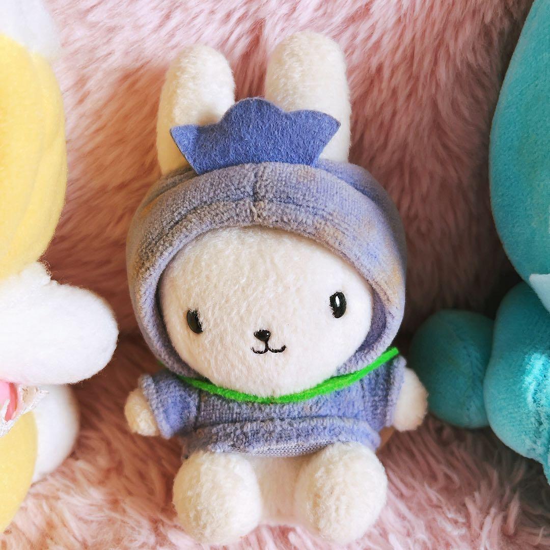 希少　平成レトロ　うさずきん　ぬいぐるみ 9体セット