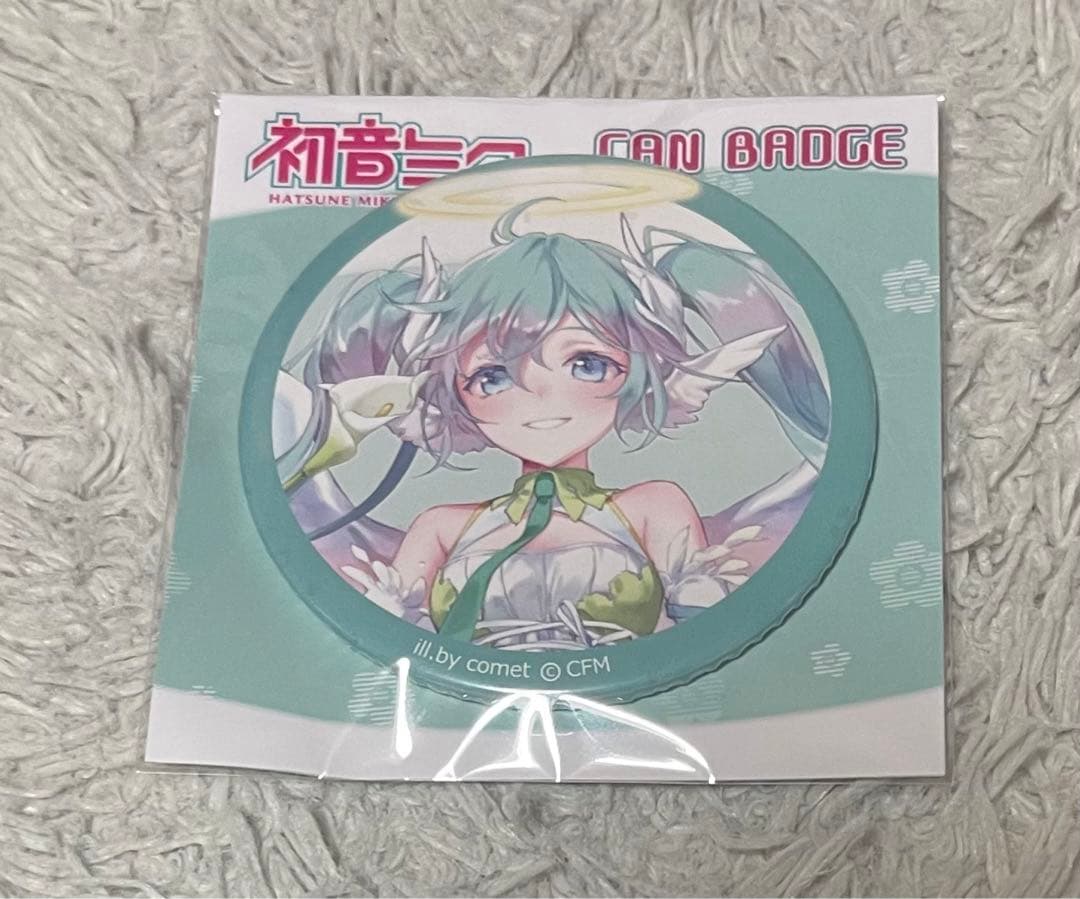 VOCALOID 缶バッジ 初音ミク Comet　レア