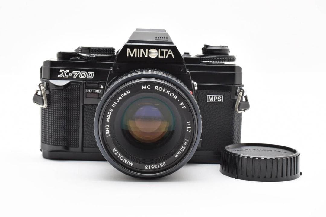 フィルムカメラ MINOLTA X-700 MPS /New MD 50mm F1.7 #698