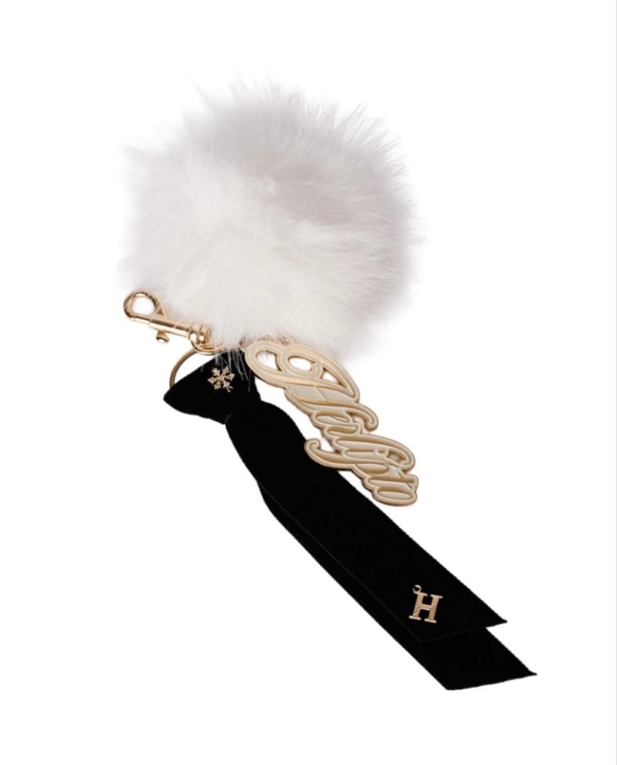 herlipto Jacquard Mini Vanity Bag チャーム付き