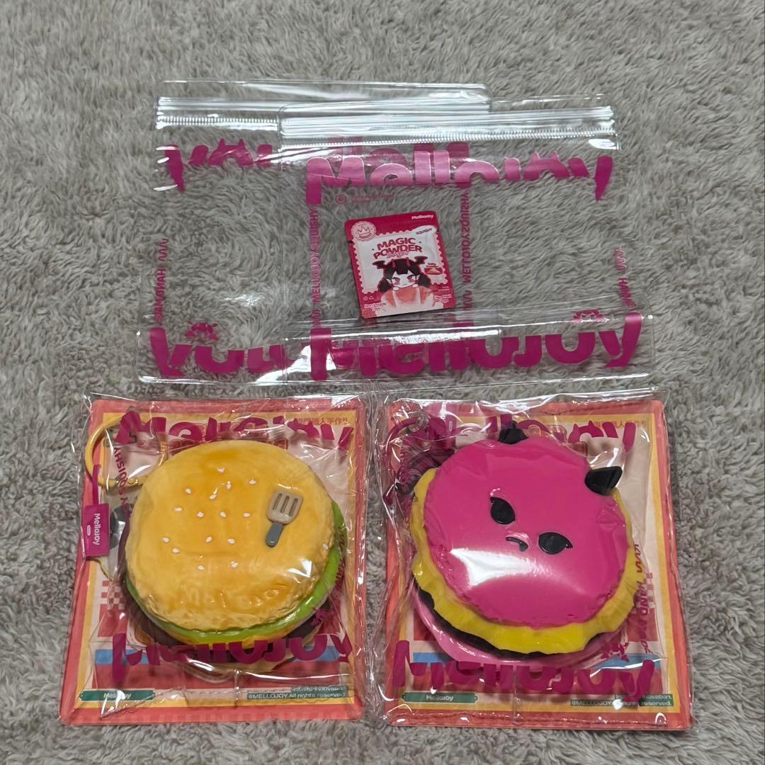 Mellojoy メロジョイ　ハンバーガー　メロイア　チーズバーガー　スクイーズ