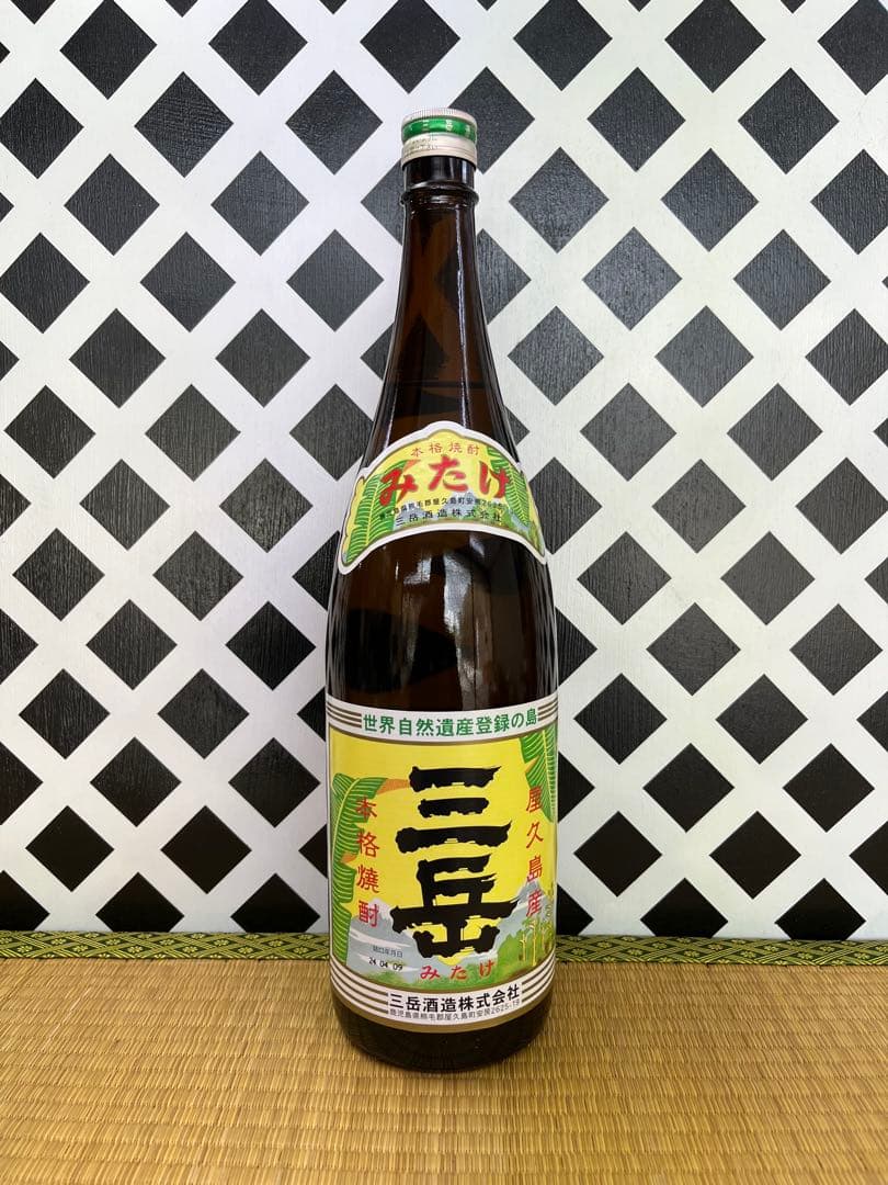 プレミアム焼酎三岳セット 三岳 薩摩茶屋 南洲翁（純米酒）1800ml ６本組