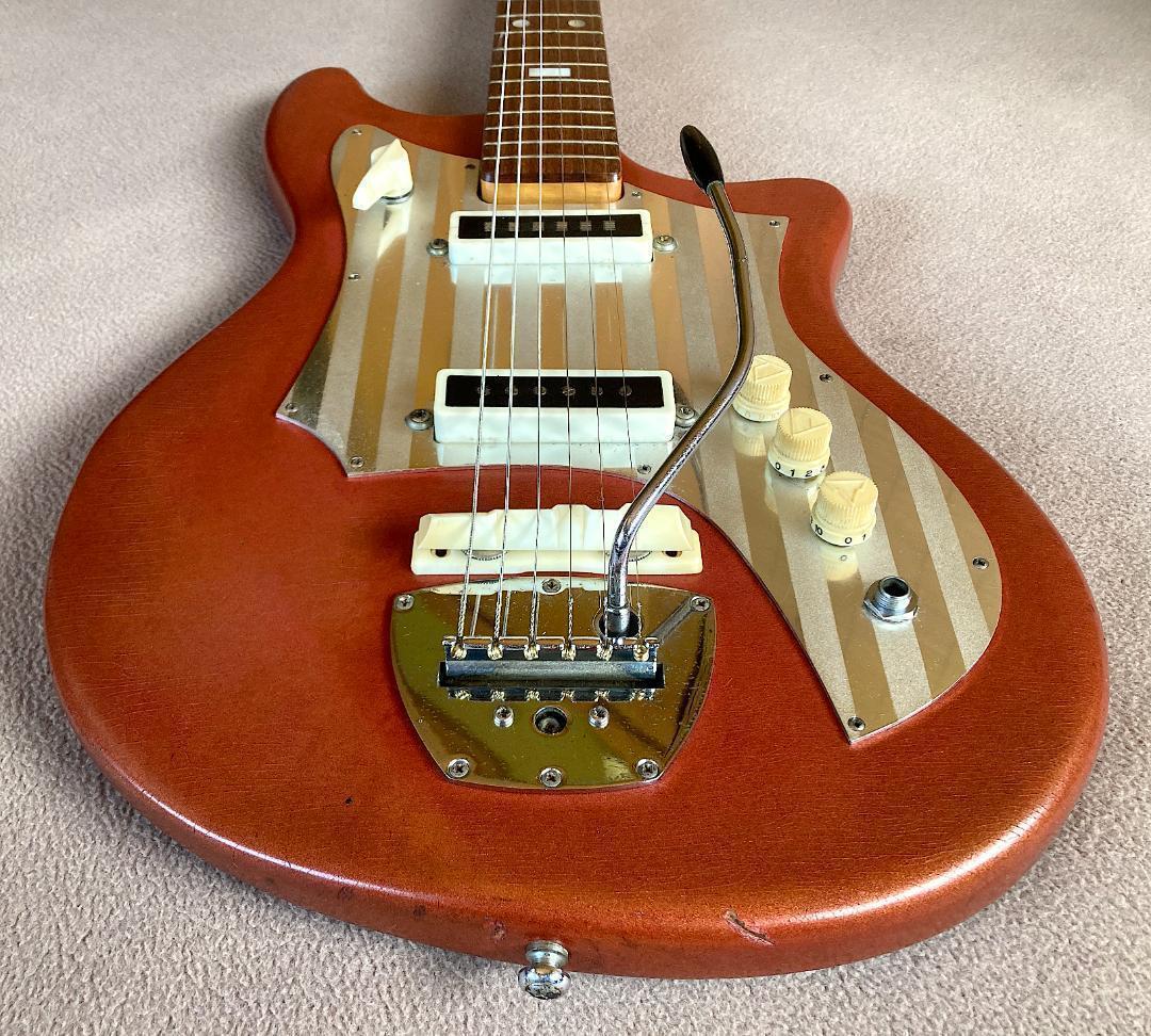 Guyatone LG-80T（1965年） レッド 貴重なオフセットの名品
