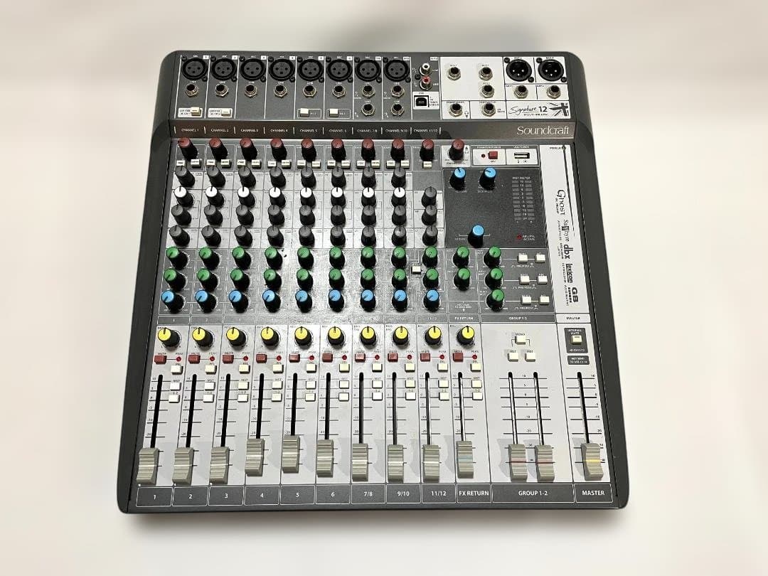 ジャンク Soundcraft Signature12 MTK アナログミキサー