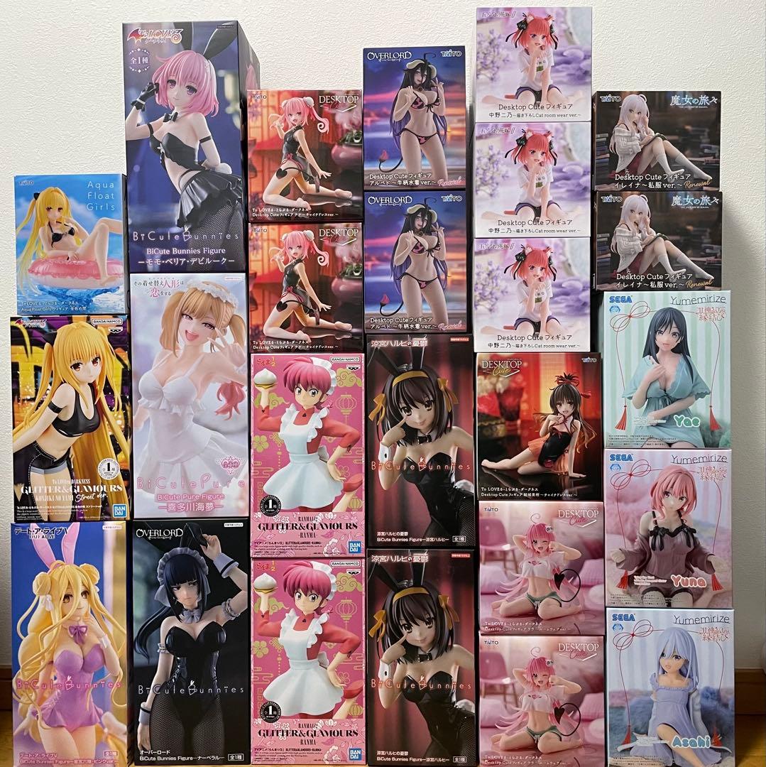 美少女プライズフィギュア　まとめ売り　25点セット