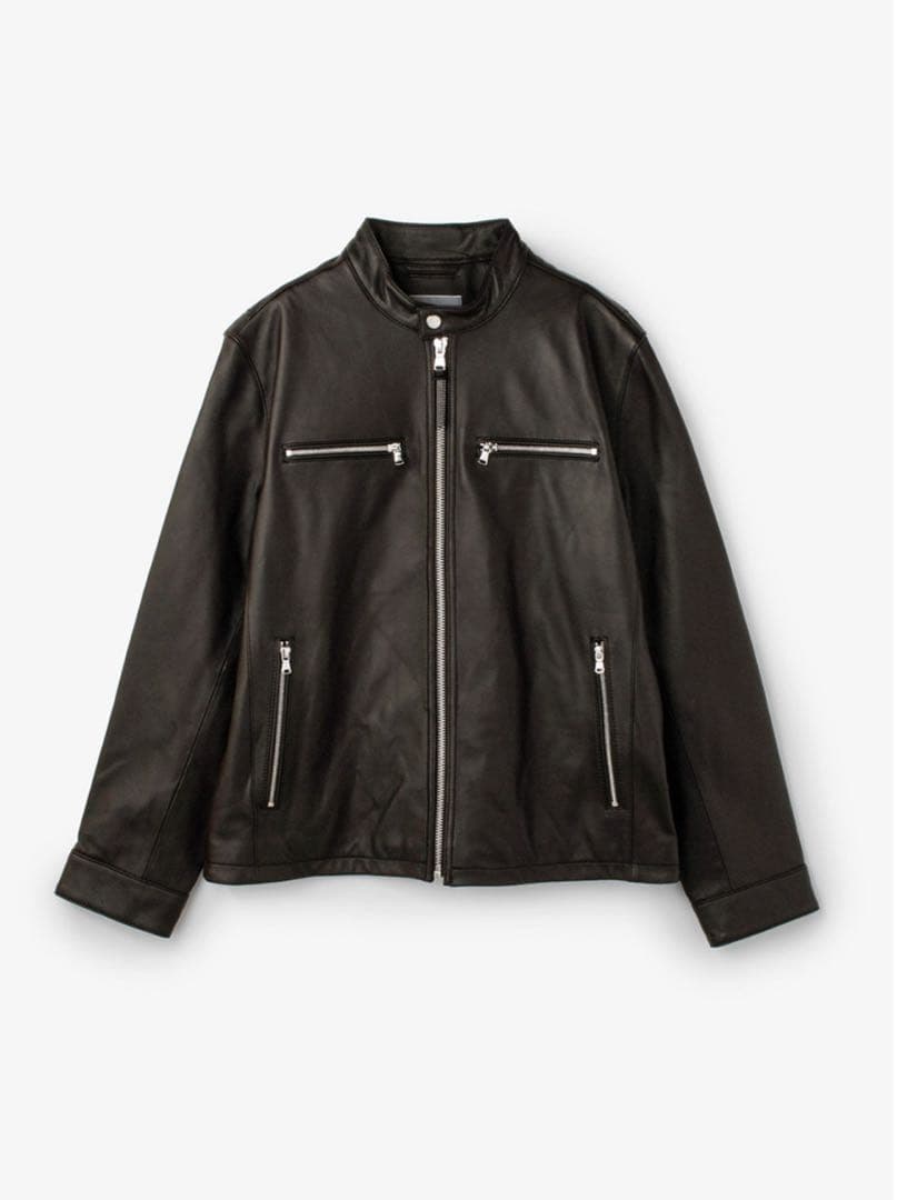 かいちゃん 定価12万【美品】MICHAEL KORS レザージャケット