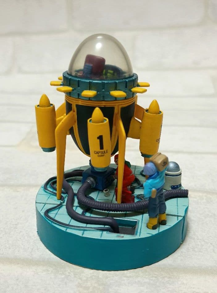 ドラカプ　ボーナスパーツ タイムマシン　ブルマ ＆ トランクス　ドラゴンボール