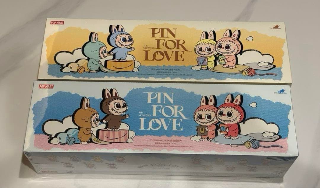 ラブブ THE MONSTER PIN FOR LOVE アソート 2箱セット