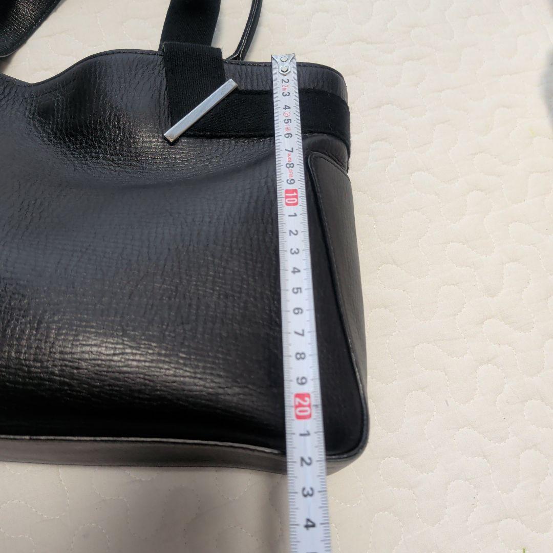 ☆used品☆GUCCI☆黒のレザーハンドバッグ☆GUCCIレディースバッグ☆