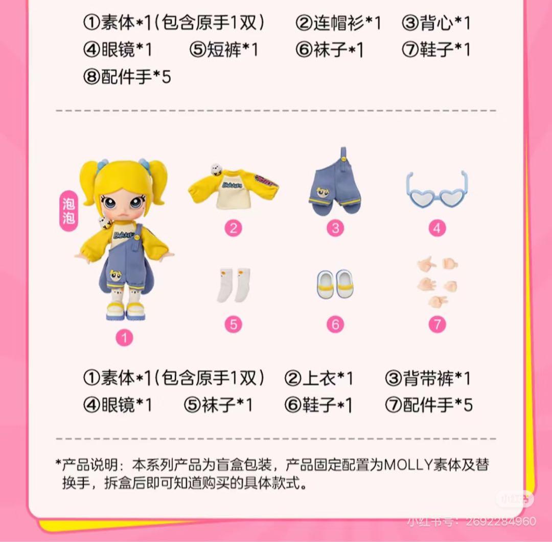 コ*レ様 Molly × The Powerpuff Girls アクションフィ