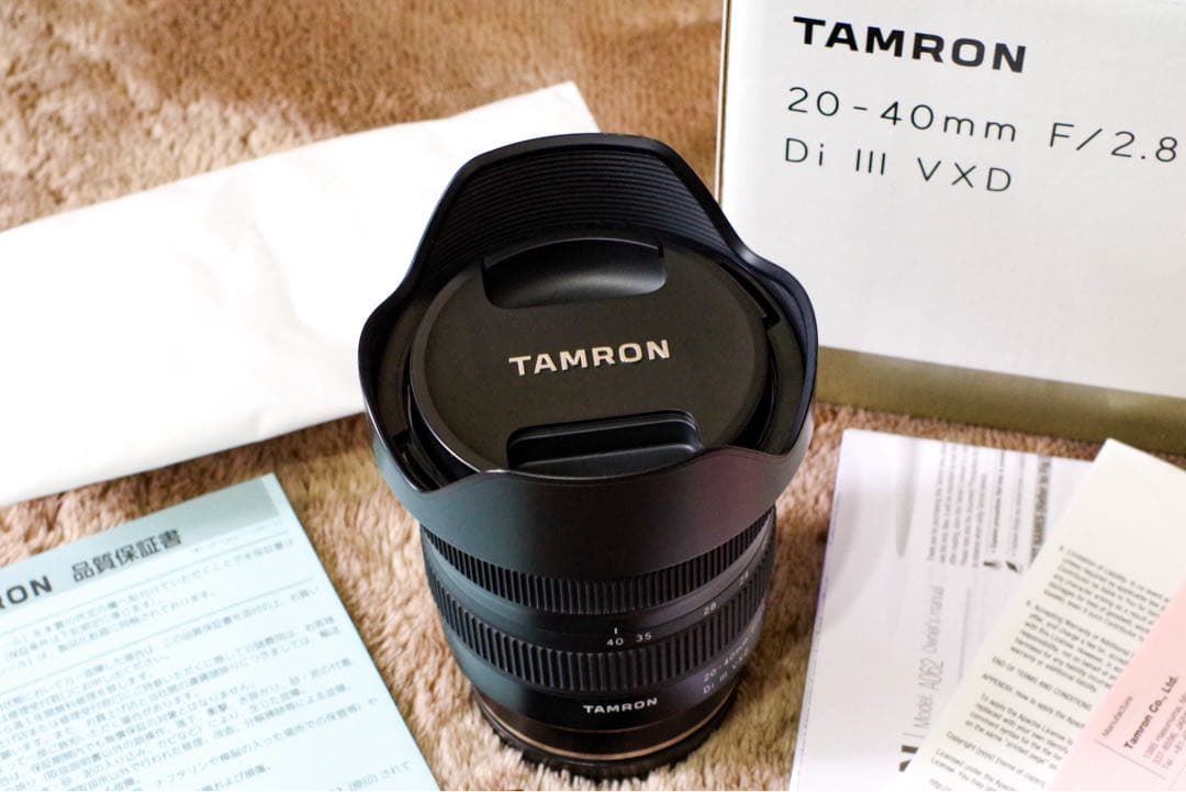 極美品 タムロン Tamron 20-40mm f2.8 SONY ソニー
