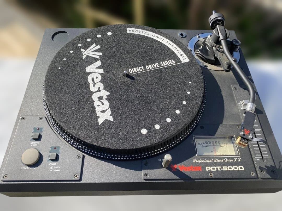 ⭐︎⭐︎⭐︎⭐︎⭐︎⭐︎　Vestax PDT-5000 ターンテーブル　2台