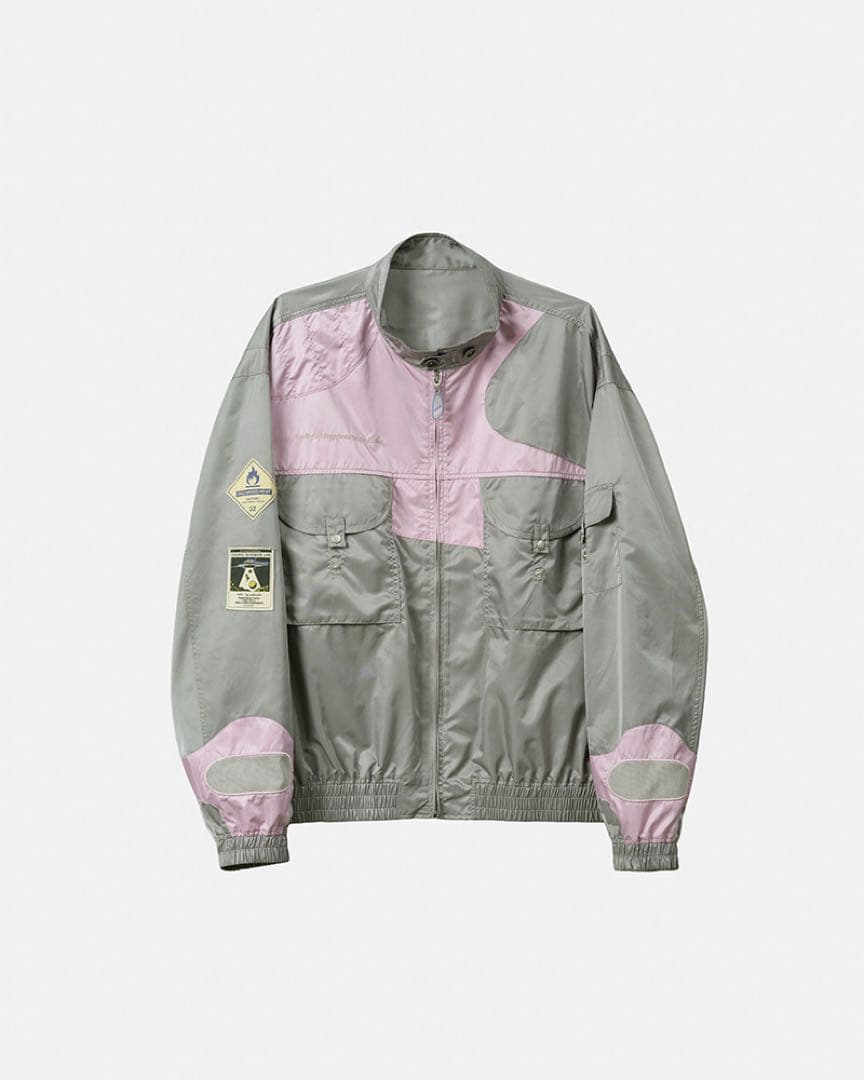 コズミックナイロンジャケット (Moss Green) ずとまよ