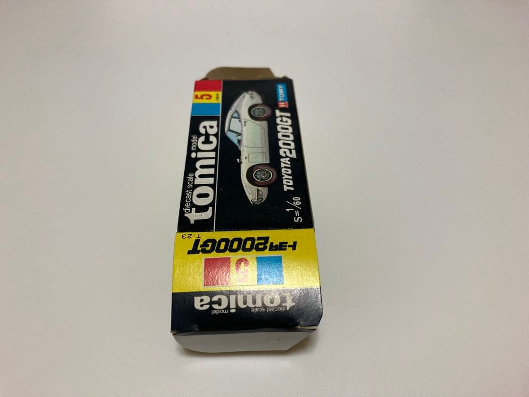 トミカ　日本製　トヨタ2000GT 1Aホイール　黒箱