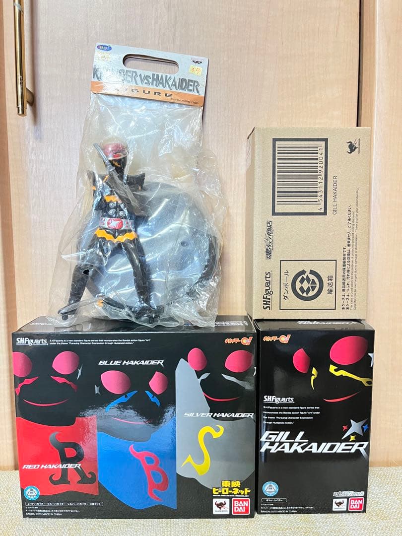 新品未開封　S.H.Fハカイダー、ギルハカイダー、ハカイダーソフビ