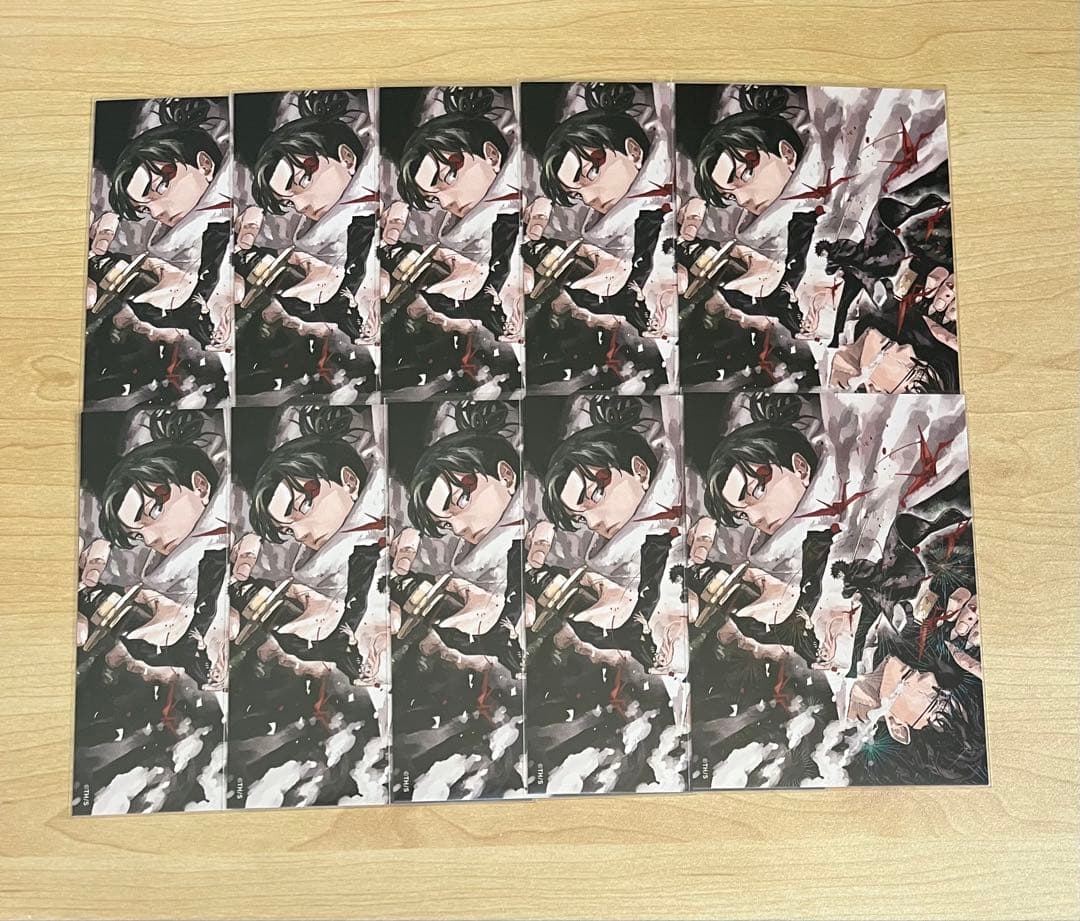 カグラバチ ホログラムカードくじ 漆羽 座村 千鉱 昼彦 10点セット