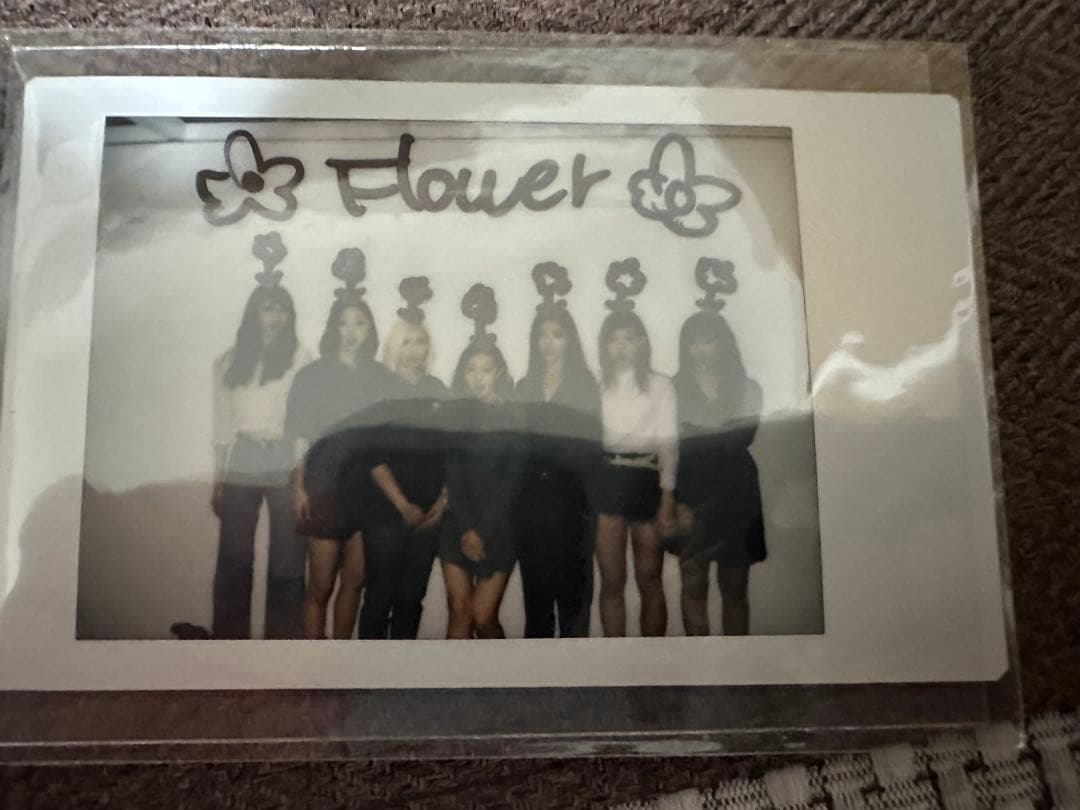 e-girls flower ファンクラブ当選ポラロイド