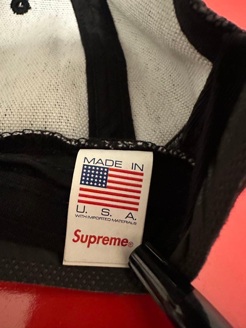 帽子 Supreme Pigment S Logo 6-Panel \"Black\"