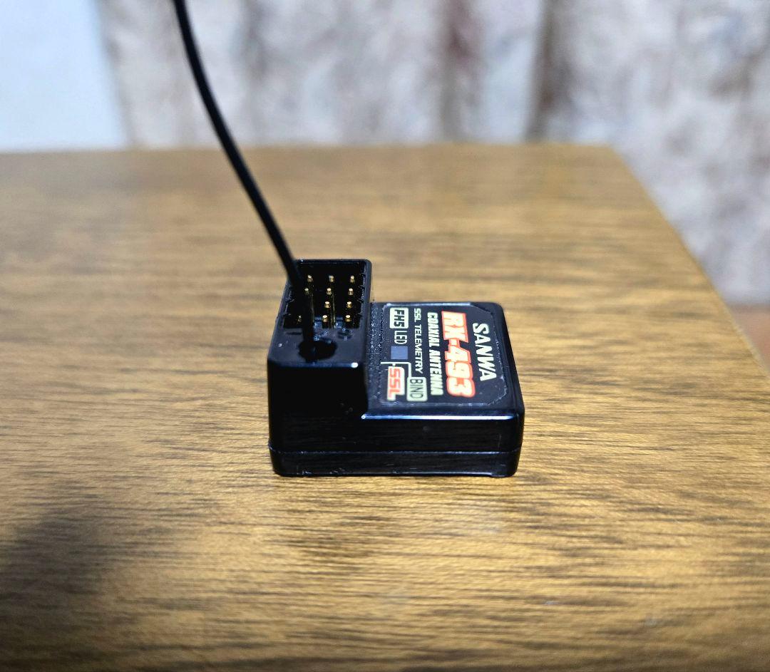 SANWA サンワ RX-493 受信機 とても綺麗です 使用期間少ない 美品