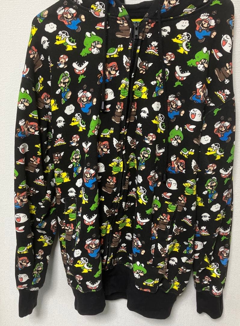 任天堂　スーパーマリオブラザーズ3 パーカー　オフィシャル
