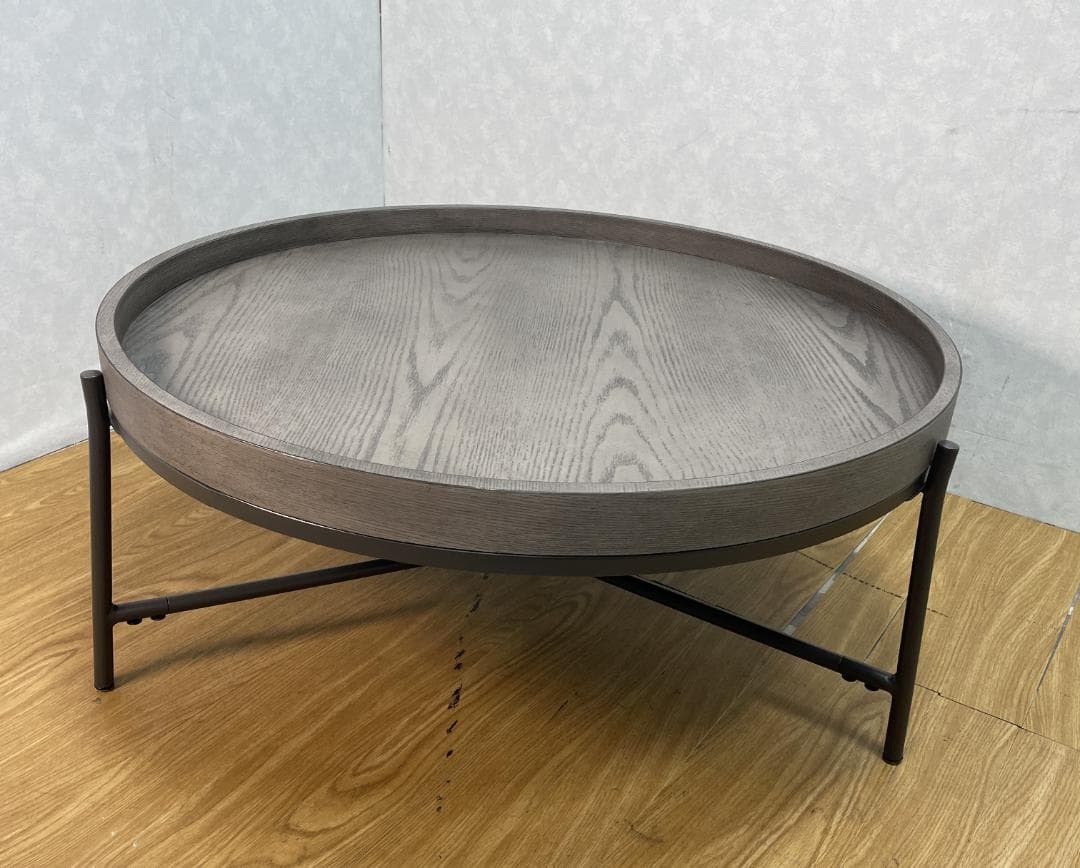 S♢605 東谷 ラウンドテーブル PT-785GY　モデルルーム展示品