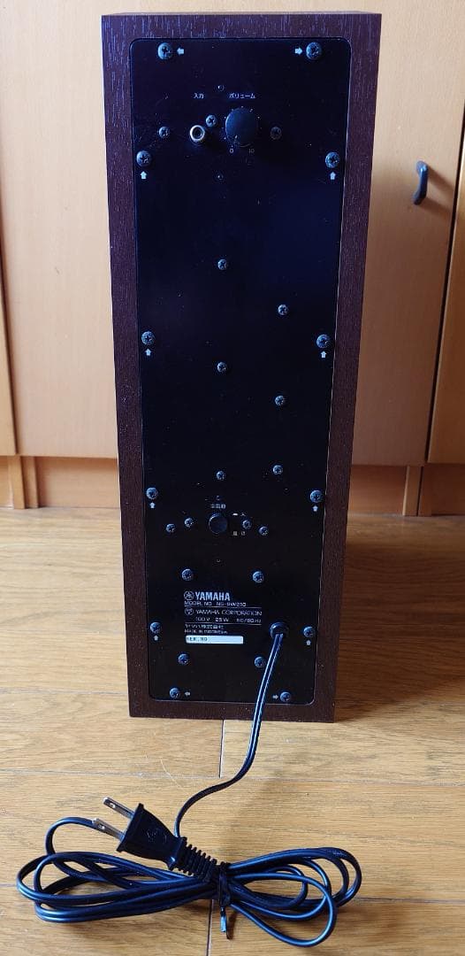 ヤマハ サブウーファー NS-SW210 ブラウンバーチ