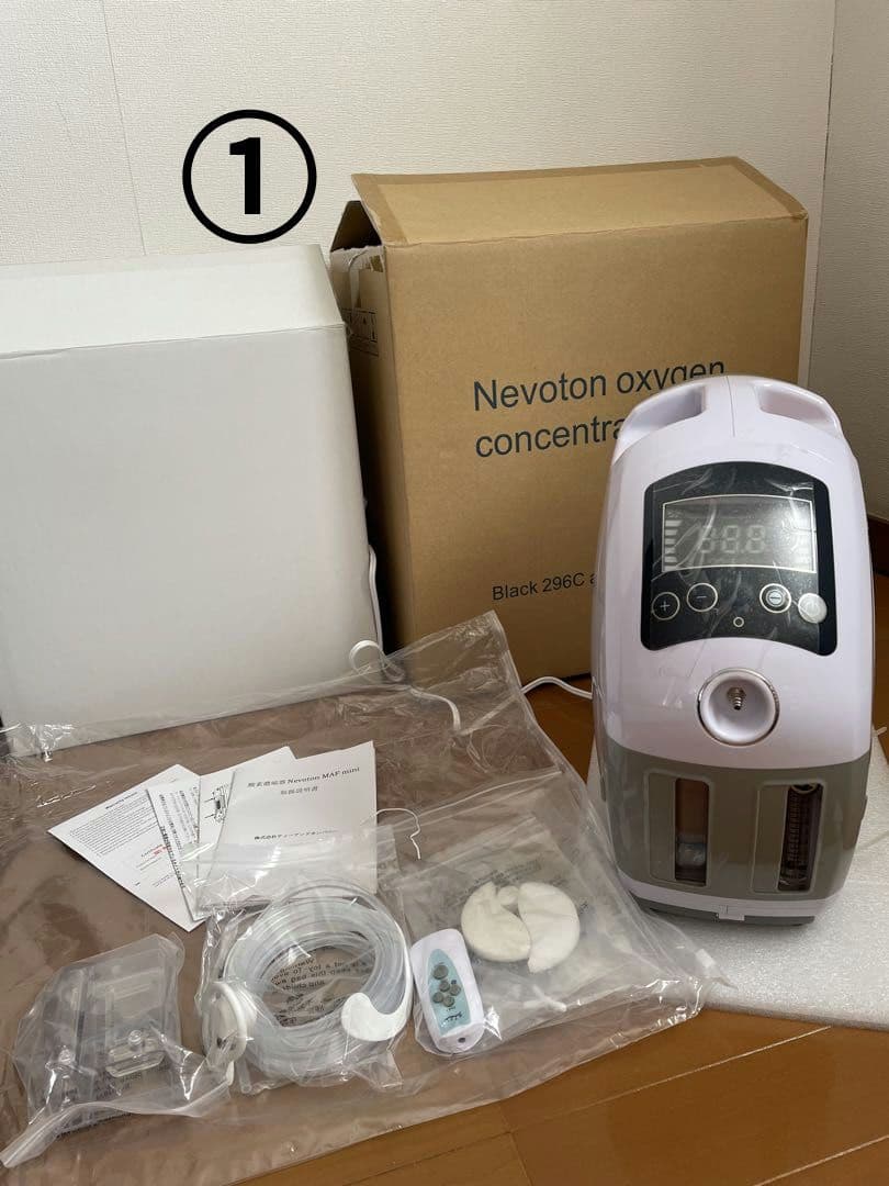 ペット用酸素発生器＋酸素室S＋電源アダプターセット