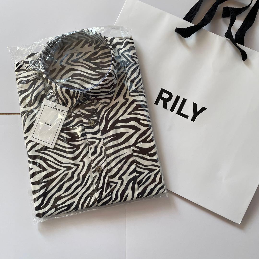 【新品未開封】RILYゼブラ柄シャツ　今市隆二　Ｌサイズ
