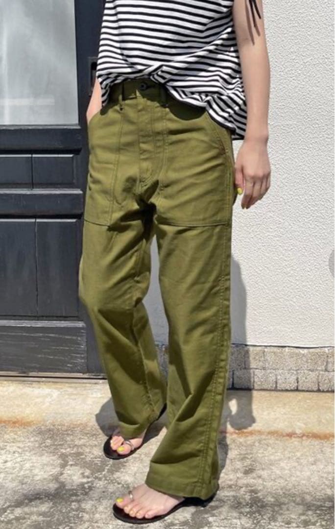 M.T スピックアンドスパン ベイカーパンツ 新品同様 Lサイズ