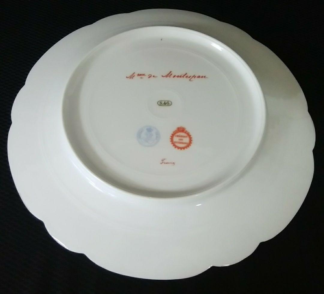 SÈVRES　セーヴル　キャビネットプレート　肖像画　アンティーク