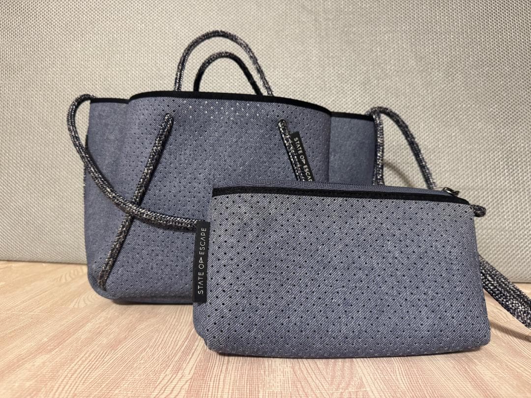 美品　ステートオブエスケープ　プティエスケープ　ブルー