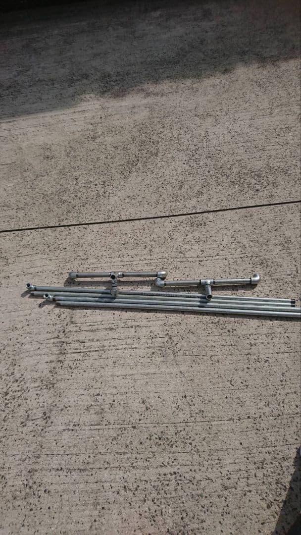 ガス管ハンガーラック　2セット　NH