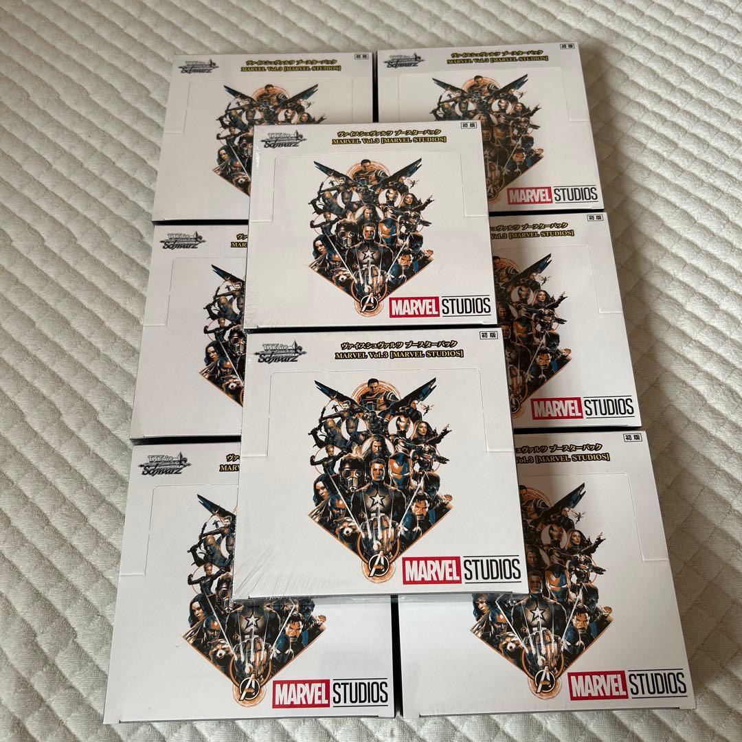 未開封初版ヴァイスシュヴァルツ MARVEL マーベル vol.3 8box