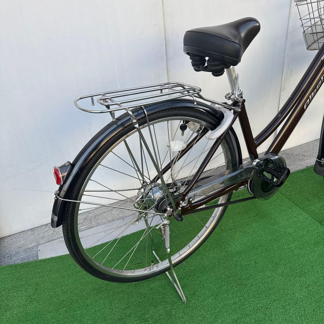ブリヂストン アルベルト自転車26インチ 内5速 オートライト ブラウン