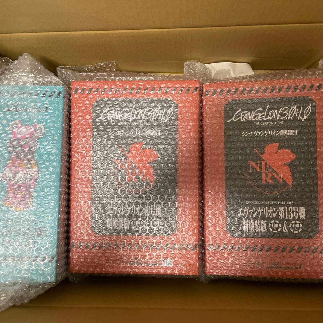 BE@RBRICK ベアブリック　エヴァンゲリオン　3体セット