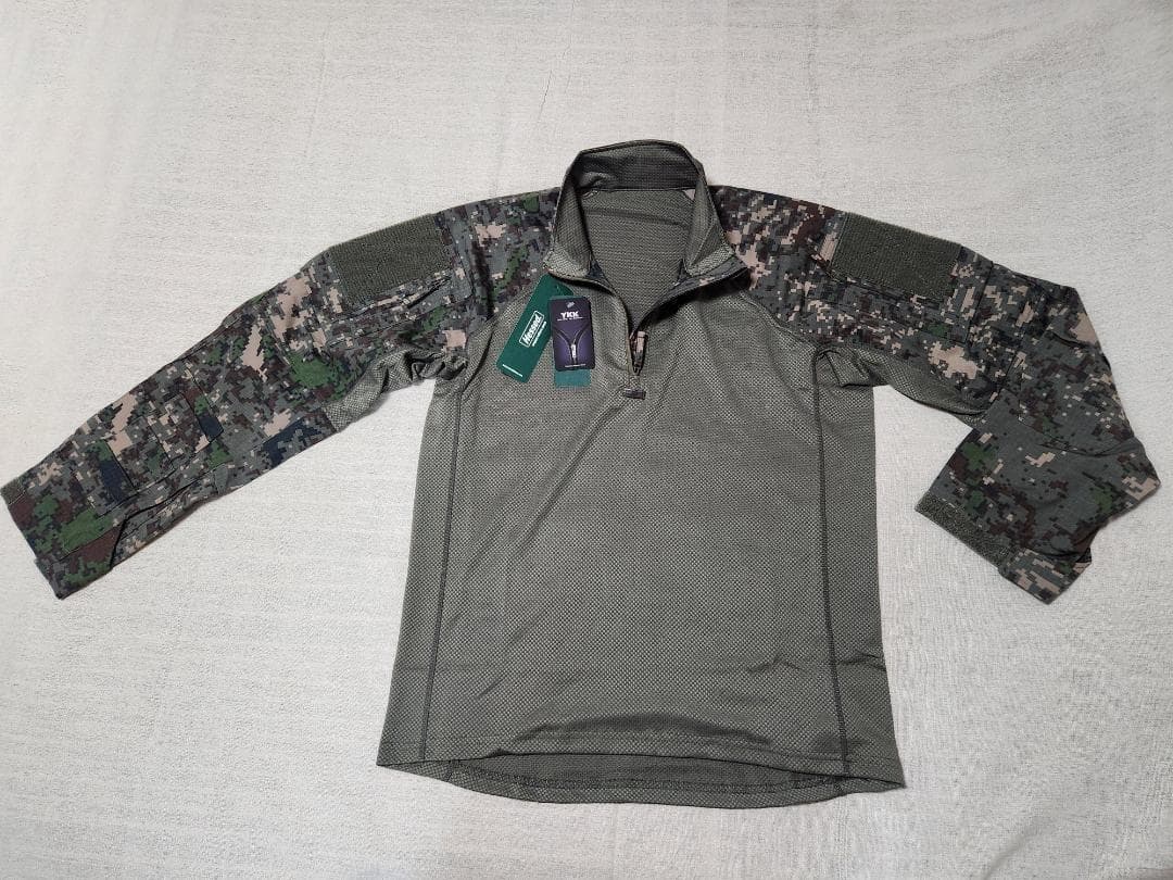 【新品】韓国軍　大韓民国陸軍　戦闘服　コンバットシャツ　TYR　私物品