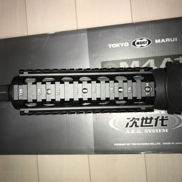 美品　東京マルイ　次世代Ｍ４Ａ１ カービン　RAS (MWSカスタム)