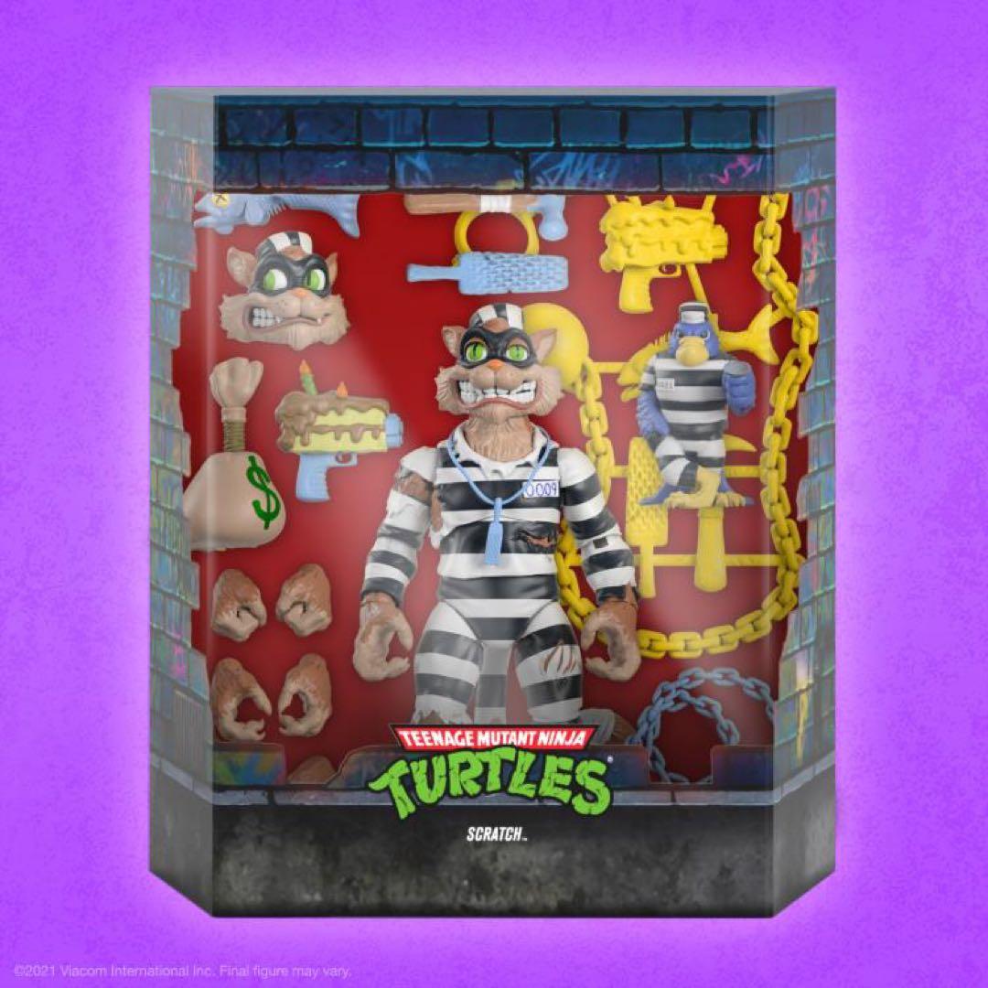 ティーンエイジニンジャタートルズ　スクラッチ　super7 フィギュア