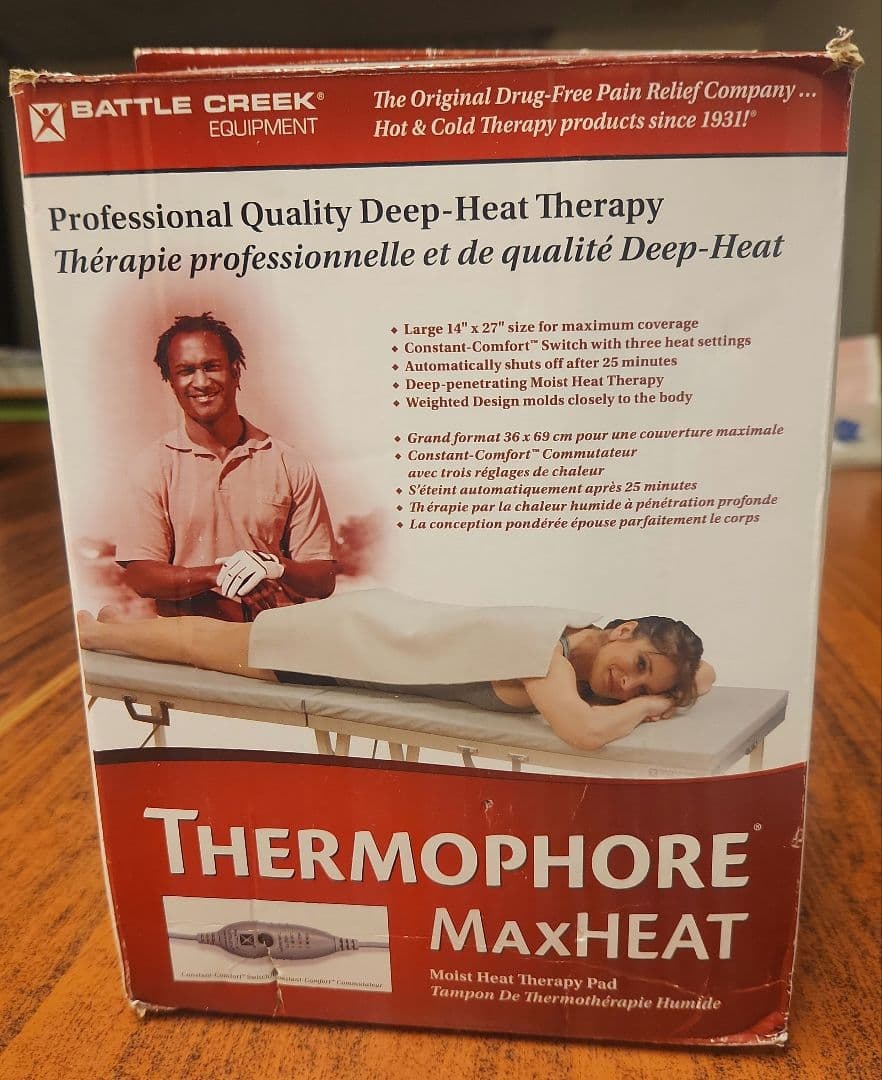 湿性ホットマット 新型サーモフォア・ディープヒートセラピースタンダード並行輸入品