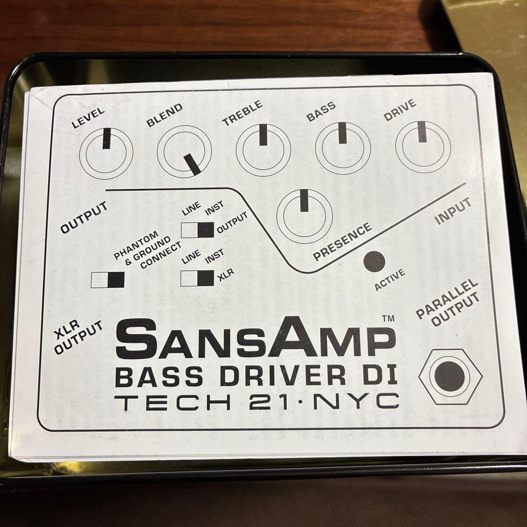 ギター SANSAMP BASS D DI