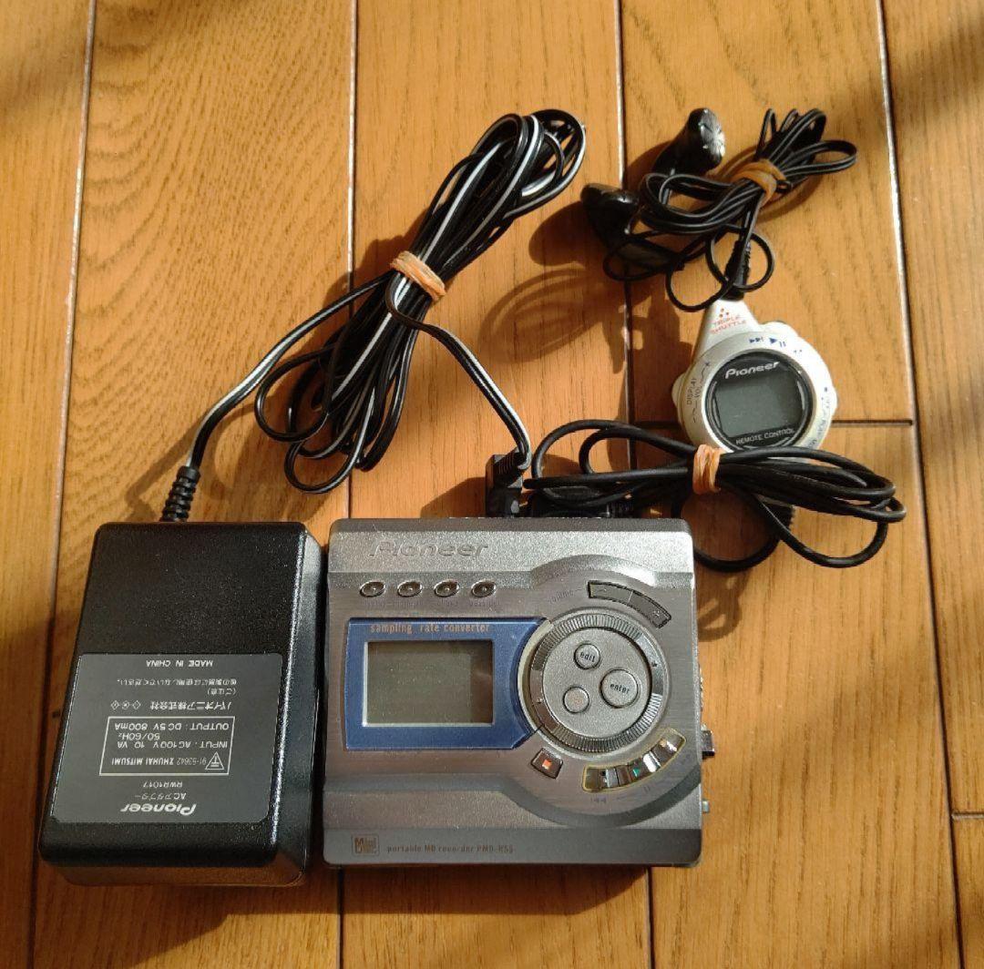 Pioneer ポータブルMDレコーダー PMD-R55-S