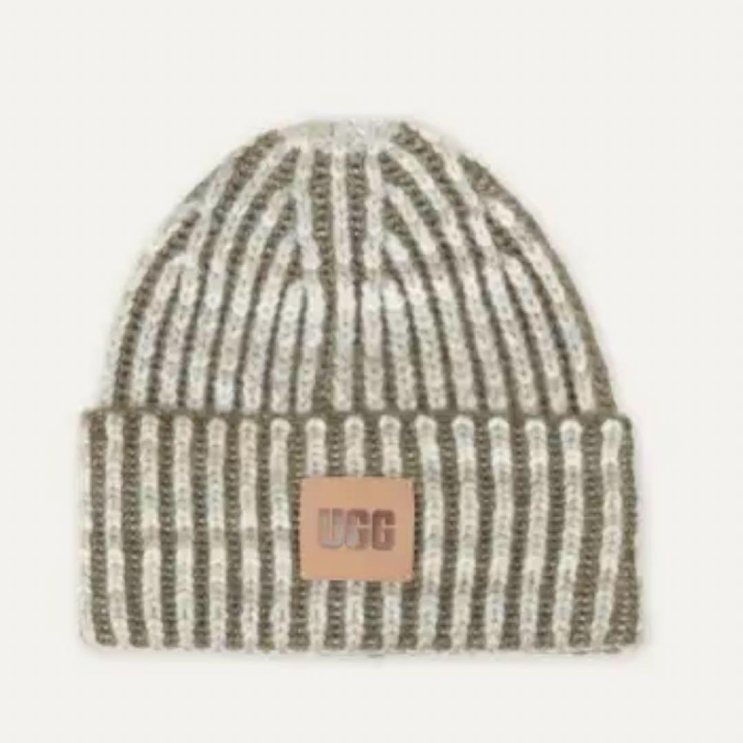 新品　UGG チャンキー スペース ダイ ビーニー　ニット帽　正規品