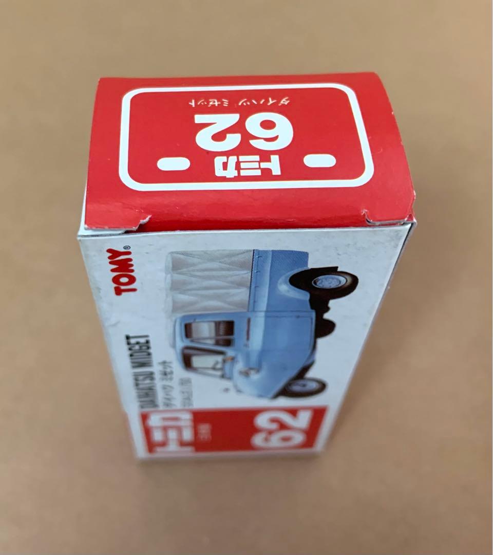 赤箱　トミカ62　ロム特注　ダイハツ ミゼット　日本製　タンポ